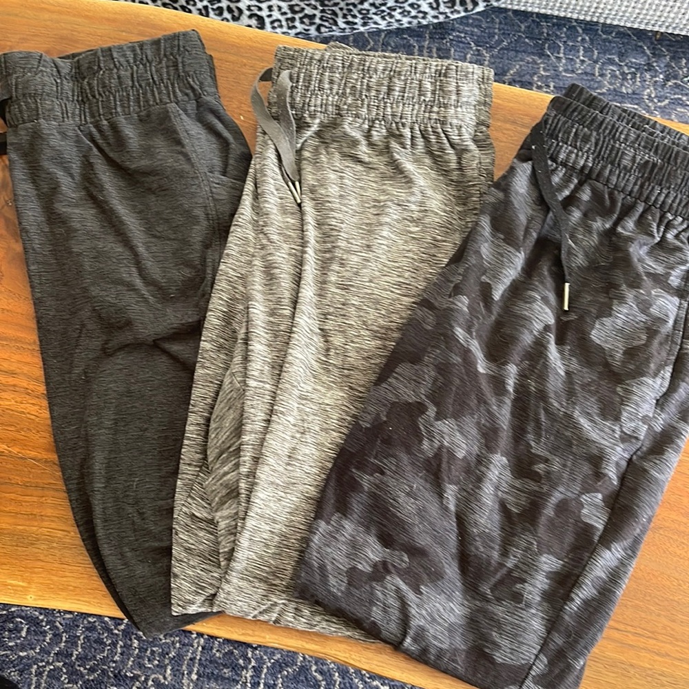 Kyodan Jogger Bundle Medium Gray High Waisted, set of 3